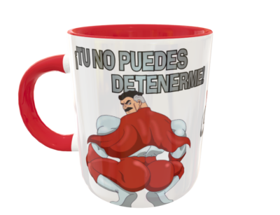 Omni Man, ¡Tú No Puedes Detenerme! Plantilla Editable para Taza - Imagen 9