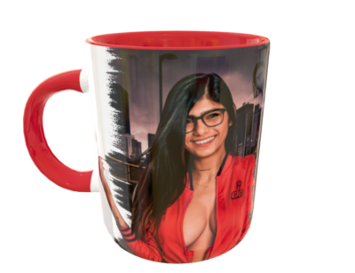 Mia Khalifa #02 Plantilla Editable para Taza - Imagen 3