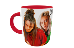 Billie Eilish Plantilla Editable para Taza