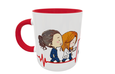 Anatomía de Grey, Eres mi Persona Plantilla Editable para Sublimación de Taza