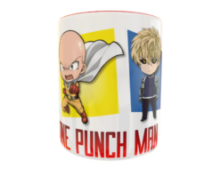 One Punch Man Chibi Plantilla Editable para Taza