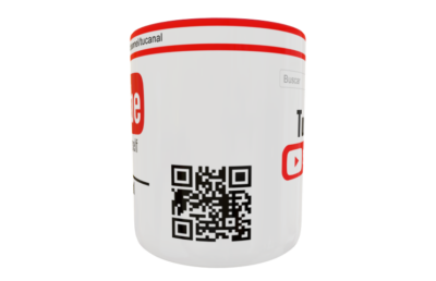 Canal de Youtube Plantilla Editable para Taza - Imagen 4