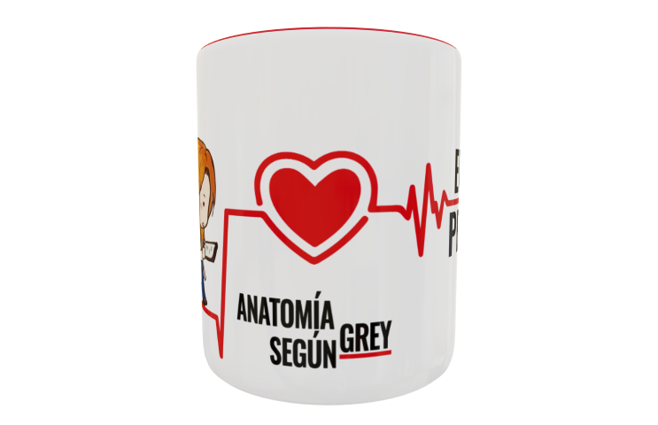 Anatomía de Grey, Eres mi Persona Plantilla Editable para Sublimación de Taza