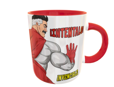 Omni Man, ¡Tú No Puedes Detenerme! Plantilla Editable para Taza - Imagen 11
