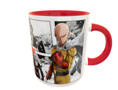 One Punch Man Manga Plantilla Editable para Sublimación de Taza - Imagen 10
