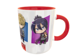 One Punch Man Chibi Plantilla Editable para Taza