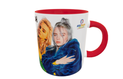 Billie Eilish Plantilla Editable para Taza
