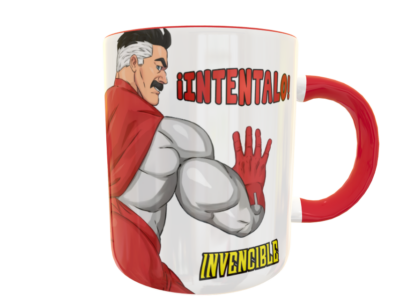 Omni Man, ¡Tú No Puedes Detenerme! Plantilla Editable para Taza - Imagen 12