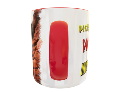 ¡Piensa Mark, Piensa! Omni Man Invencible Plantilla Editable para Taza Gratis