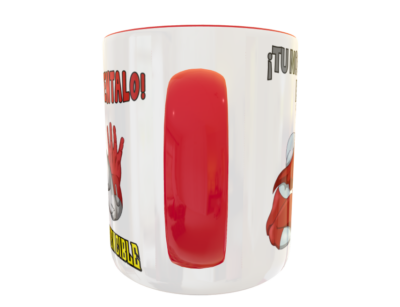 Omni Man, ¡Tú No Puedes Detenerme! Plantilla Editable para Taza - Imagen 13