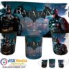 Batman Plantilla Editable para Sublimación de Taza #3