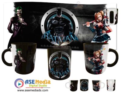 Batman #05 Plantilla Editable para Taza