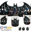 Batman Plantilla Editable para Sublimación de Taza #6