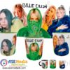 Billie Eilish #02 Plantilla Editable para Taza