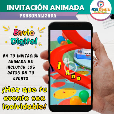 Mickey Mouse Video Invitación Animada para Cumpleaños - Imagen 3