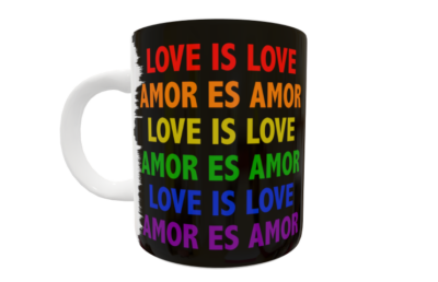 Mickey Mouse Love is Love Plantilla Editable para Taza - Imagen 9