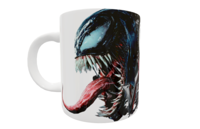 Venom Plantilla Editable para Taza Gratis