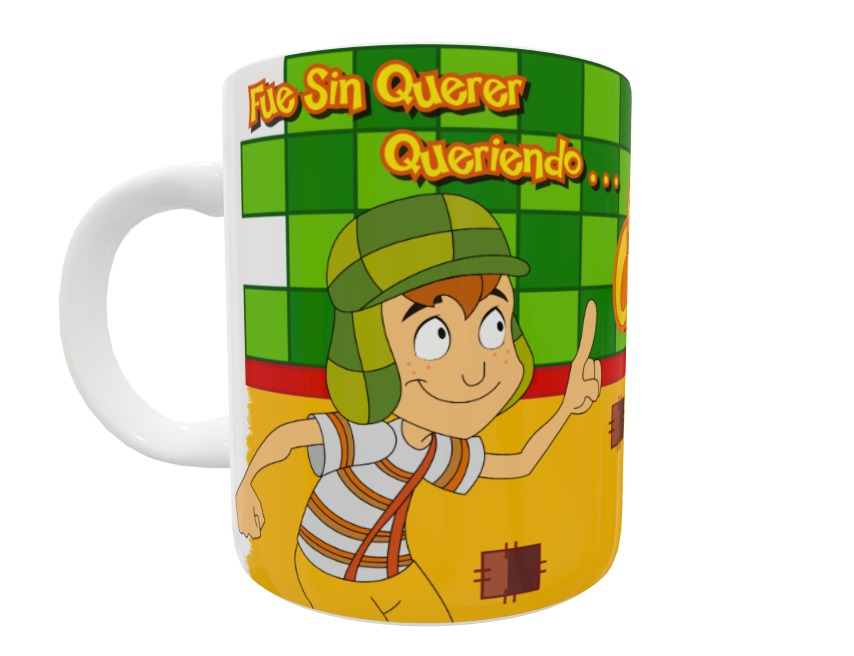 El Chavo del 8 Animado Plantilla Editable para Taza - Imagen 8