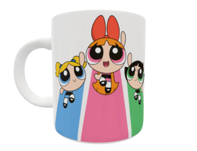 Chicas Súper Poderosas Plantilla Editable para Taza - Imagen 9