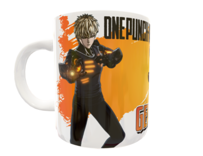 Genos, One Punch Man Plantilla Editable para Sublimación de Taza - Imagen 11