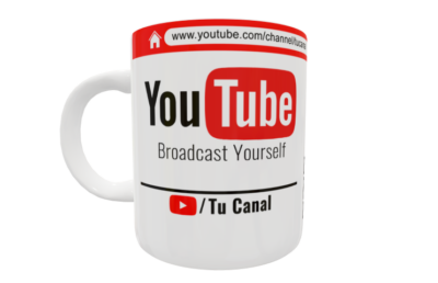 Canal de Youtube Plantilla Editable para Taza - Imagen 8