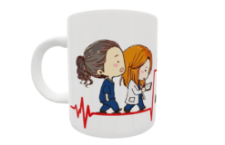 Anatomía de Grey, Eres mi Persona Plantilla Editable para Sublimación de Taza
