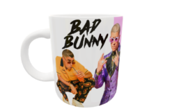 Bad Bunny Plantilla Editable para Taza