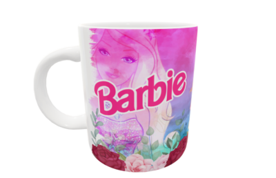 Barbie Plantilla Editable para Taza