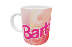Barbie #03 Plantilla Editable para Taza