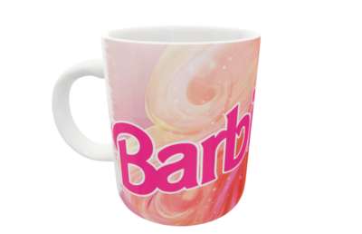Barbie #03 Plantilla Editable para Taza