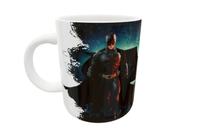 Batman Plantilla Editable para Sublimación de Taza #2