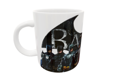 Batman Plantilla Editable para Sublimación de Taza #6