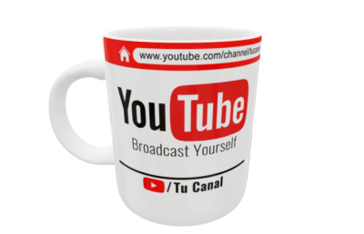 Canal de Youtube Plantilla Editable para Taza - Imagen 9