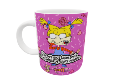 Aventuras en Pañales, Angelica #02 Plantilla Editable para Taza