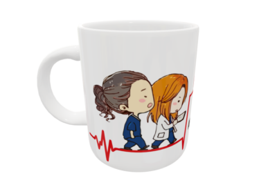 Anatomía de Grey, Eres mi Persona Plantilla Editable para Sublimación de Taza