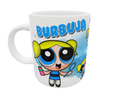 Chicas Súper Poderosas, Burbuja Plantilla Editable para Taza - Imagen 10