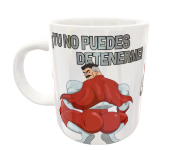 Omni Man, ¡Tú No Puedes Detenerme! Plantilla Editable para Taza - Imagen 3