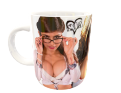 Mia Khalifa #03 Plantilla Editable para Taza