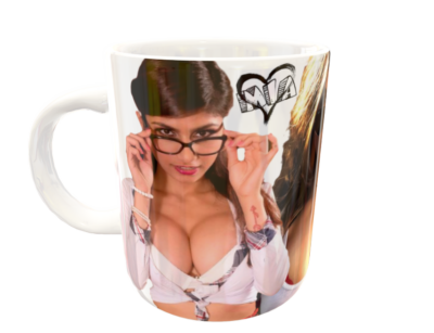 Mia Khalifa #03 Plantilla Editable para Taza