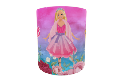 Barbie Plantilla Editable para Taza