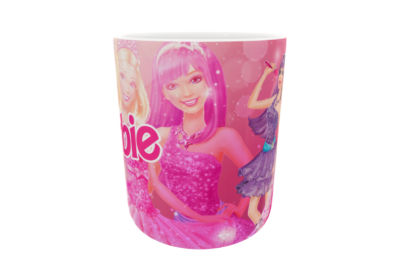 Barbie #02 Plantilla Editable para Taza