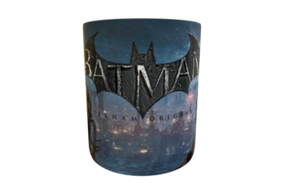 Batman Plantilla Editable para Sublimación de Taza #3