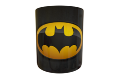 Batman Plantilla Editable para Sublimación de Taza #4