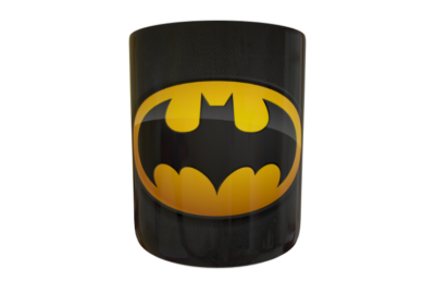 Batman Plantilla Editable para Sublimación de Taza #4