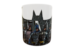 Batman Plantilla Editable para Sublimación de Taza #6