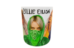 Billie Eilish #02 Plantilla Editable para Taza