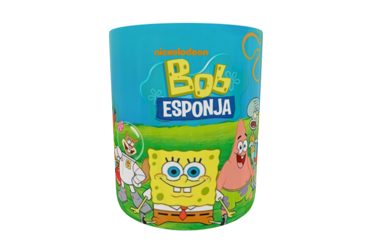 Bob Esponja Plantilla Editable para Taza - Imagen 11