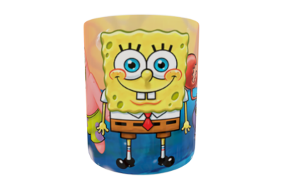 Bob Esponja #02 Plantilla Editable para Taza - Imagen 15
