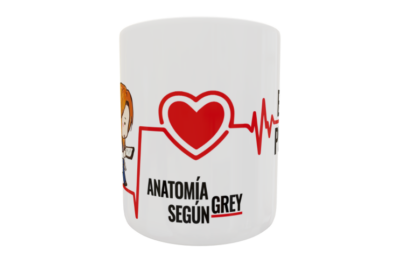 Anatomía de Grey, Eres mi Persona Plantilla Editable para Sublimación de Taza