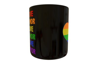Love is Love Amor es Amor  Plantilla Editable para Taza - Imagen 15